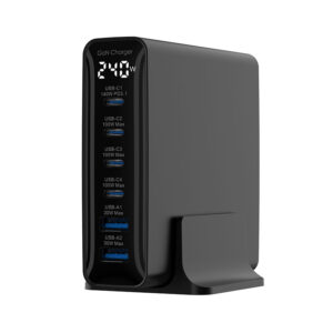 Custom WEG-240 Black & White 240W GAN Charger  (EU,UK,US,AUS Plug )