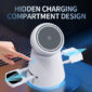 R9 3-in-1 Rotary Touch Wireless Charger